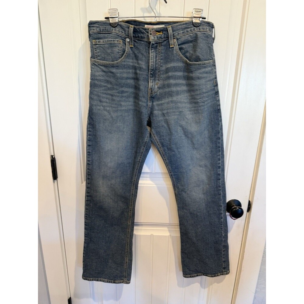 Signature By Levi Strauss Jeans Men’s 34 X 30 Boot Cut Medium Wash Blue Denim